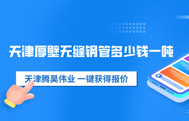 2026最新天津厚壁无缝钢管多少钱一吨？